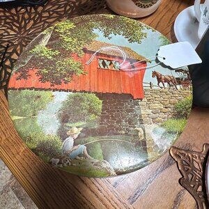 Cooke Tin with Paul Detlefsen Art